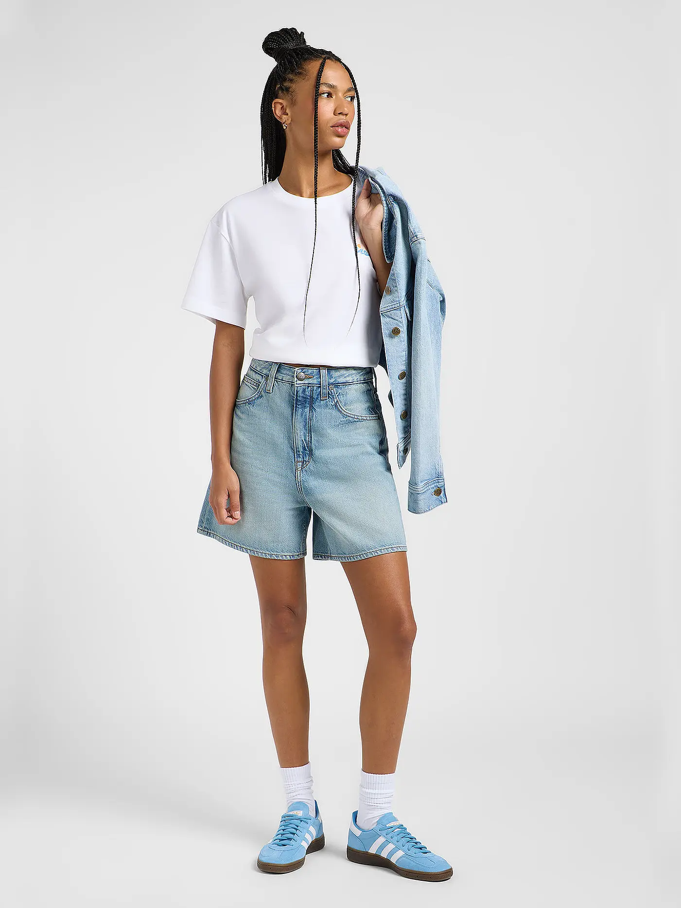LEE | Jeansshorts STELLA | hellblau